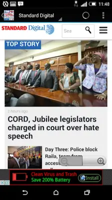 KENYA NEWS android App screenshot 1