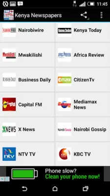 KENYA NEWS android App screenshot 4