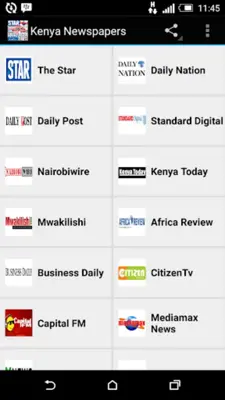 KENYA NEWS android App screenshot 5